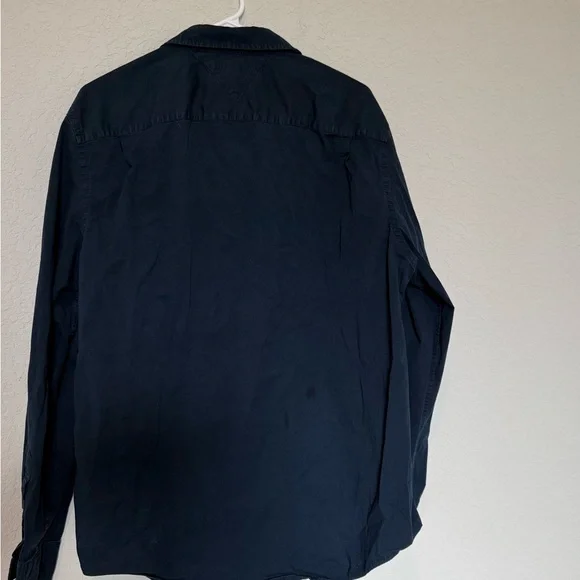 Men’s Tommy Hilfiger Blue denimCasual Button Down Shirt Size XL long sleeve - Picture 3 of 6